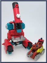 Perceptor (with Amhorn) from Transformers - Legends - Wave 24 manufactured by Takara [Loose]
