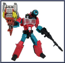 Perceptor (with Amhorn) from Transformers - Legends - Wave 24 manufactured by Takara [Loose]