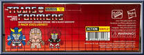 Smokescreen / Invisible Mirage / Red & Black Sideswipe from Transformers - Exclusives manufactured by Loyal Subjects [Back]