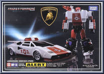 Alert from Transformers - Masterpiece - Basic Series manufactured by Takara [Front]