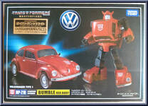 Bumble (Red Body) from Transformers - Masterpiece - Special Edition manufactured by Takara [Front]