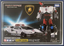 Clampdown from Transformers - Masterpiece - Special Edition manufactured by Takara [Front]
