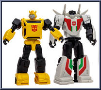 Bumblebee / Wheeljack from Transformers - Page Punchers manufactured by McFarlane [Loose]