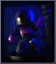 Shockwave from Transformers - Mighty Muggs - Basic Series manufactured by Hasbro [Loose]