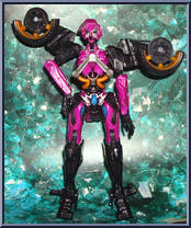 Arcee from Transformers - Movie - Deluxe Class manufactured by Hasbro [Dr Nightmare''s Collection]