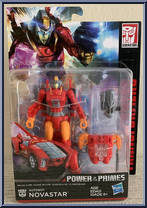 Novastar from Transformers - Power of the Primes - Deluxe manufactured by Hasbro [Front]