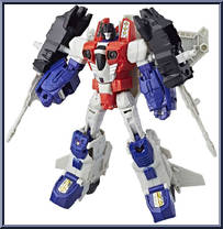 Starscream from Transformers - Power of the Primes - Voyager manufactured by Hasbro [Loose]