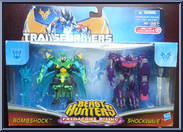 Bombshock / Shockwave (Predacons Rising) from Transformers - Prime - Beast Hunters - Commander Class manufactured by Hasbro [Front]
