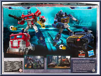 Soundwave / Optimus Prime from Transformers - Reactivate - 2-Packs manufactured by Hasbro [Back]