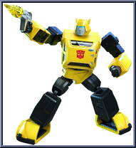 Bumblebee from Transformers - R.E.D. - Basic Series manufactured by Hasbro [Loose]