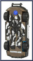 Barricade from Transformers - Revenge of the Fallen - RPM Mini Vehicles - Commander Series manufactured by Hasbro [Loose]