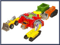 Constructicon Devastator from Transformers - Revenge of the Fallen - Mega Power Bots manufactured by Hasbro [Loose]