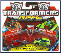 Mudflap vs Autobot Skids Action Figure