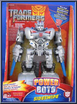 Sideswipe from Transformers - Revenge of the Fallen - Power Bots manufactured by Hasbro [Front]