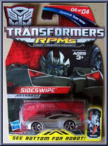 Sideswipe from Transformers - Revenge of the Fallen - RPM Mini Vehicles - Speed Series manufactured by Hasbro [Front]