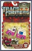 Autobots Skids & Mudflap (Ice Cream Truck) from Transformers - Revenge of the Fallen - Deluxe Class manufactured by Hasbro [Front]
