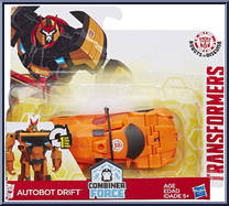 Drift (Combiner Force) from Transformers - Robots in Disguise (2015) - 1-Step Changers manufactured by Hasbro [Front]