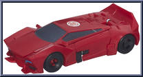 Sideswipe (Patrol Mode) from Transformers - Robots in Disguise (2015) - 1-Step Changers manufactured by Hasbro [Loose]