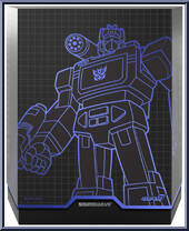 Soundwave (G1) from Transformers - Ultimate manufactured by Super7 [Back]