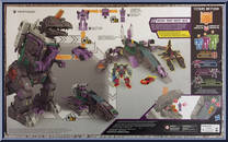 Trypticon from Transformers - Titans Return - Titan manufactured by Hasbro [Back]