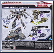 Sparkless Seeker from Transformers - War for Cybertron Trilogy - Basic Series manufactured by Hasbro [Back]