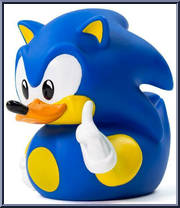 Sonic from Tubbz Ducks - Sonic the Hedgehog manufactured by Numskull [Loose]