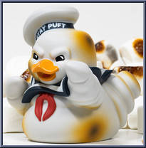 Stay Puft Marshmallow Man (Burnt) from Tubbz Ducks - Ghostbusters manufactured by Numskull [Loose]