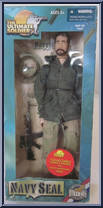 Navy Seal from Ultimate Soldier - Basic Series manufactured by 21st Century Toys [Front]