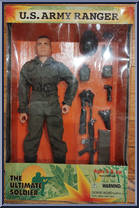 U.S. Army Ranger from Ultimate Soldier - Basic Series manufactured by 21st Century Toys [Front]