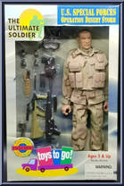 U.S. Special Forces Operation Desert Storm from Ultimate Soldier - Basic Series manufactured by 21st Century Toys [Front]