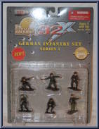 German Infantry - Series 1 (Carded) from Ultimate Soldier - 32X - Infantry Sets manufactured by 21st Century Toys [Front]