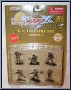 US Infantry - Series 1 (Carded) from Ultimate Soldier - 32X - Infantry Sets manufactured by 21st Century Toys [Front]
