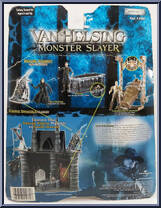 Frankenstein's Monster (Swinging Iron Pod) from Van Helsing - Series 2 manufactured by Jakks Pacific [Back]