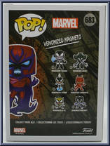 Magneto (Venomized) from Venom - Pop! Vinyl Figures manufactured by Funko [Back]