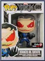 Mr. Fantastic (Venomized) (Metallic) from Venom - Pop! Vinyl Figures manufactured by Funko [Front]