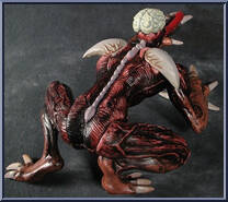 Leon Kennedy / Licker from Video Game Super Stars Presents - Resident Evil 2 manufactured by Toy Biz [Licker]