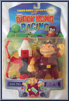 Wiz Pig from Video Game Super Stars Presents - Diddy Kong Racing manufactured by Toy Biz [Front]