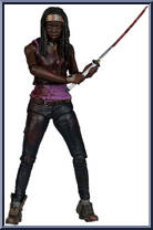 Michonne from Walking Dead - 2024 - 5" Scale manufactured by McFarlane [Loose]