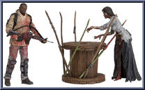 Morgan (with Impaled Walker and Spiked Trap) (Deluxe) from Walking Dead - Box Sets manufactured by McFarlane [Loose]