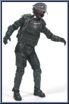 Zombie (Riot Gear) from Walking Dead - TV Series  4 manufactured by McFarlane [Loose]