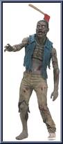 Zombie Roamer from Walking Dead - Comic Series 1 manufactured by McFarlane [Loose]
