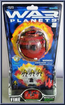 Planet Fire from War Planets - Planets manufactured by Trendmasters [Front]