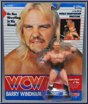 Barry Windham (Blue Trunks) from WCW - Series 2 - Released in UK manufactured by Galoob [Front]
