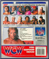 Lex Luger (Green Trunks) from WCW - Series 2 - Released in UK manufactured by Galoob [Back]