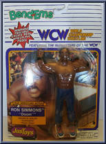 Ron Simmons from WCW - Bend-Ems manufactured by Just Toys [Front]
