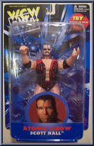 Scott Hall (Atomic Elbow) from WCW - 1998 Series - NWO manufactured by Original San Francisco Toymakers [Front]
