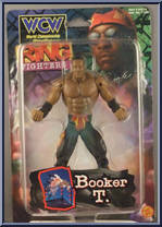 Booker T from WCW - Ring Fighters manufactured by Toy Biz [Front]