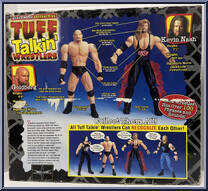 Goldberg vs. Kevin Nash from WCW - Tuff Talkin' manufactured by Toy Biz [Back]