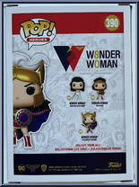 Wonder Woman (Challenge of the Gods) from Wonder Woman - WW80 Pop! manufactured by Funko [Back]