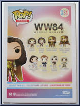 Wonder Woman (Golden Armor) from Wonder Woman - WW84 Pop! manufactured by Funko [Back]